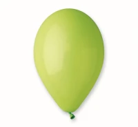 Balony Gemar 10", pastel premium pistacjowe, 10szt.