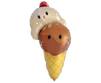 Balon foliowy 24" FX - Lody, pakowany