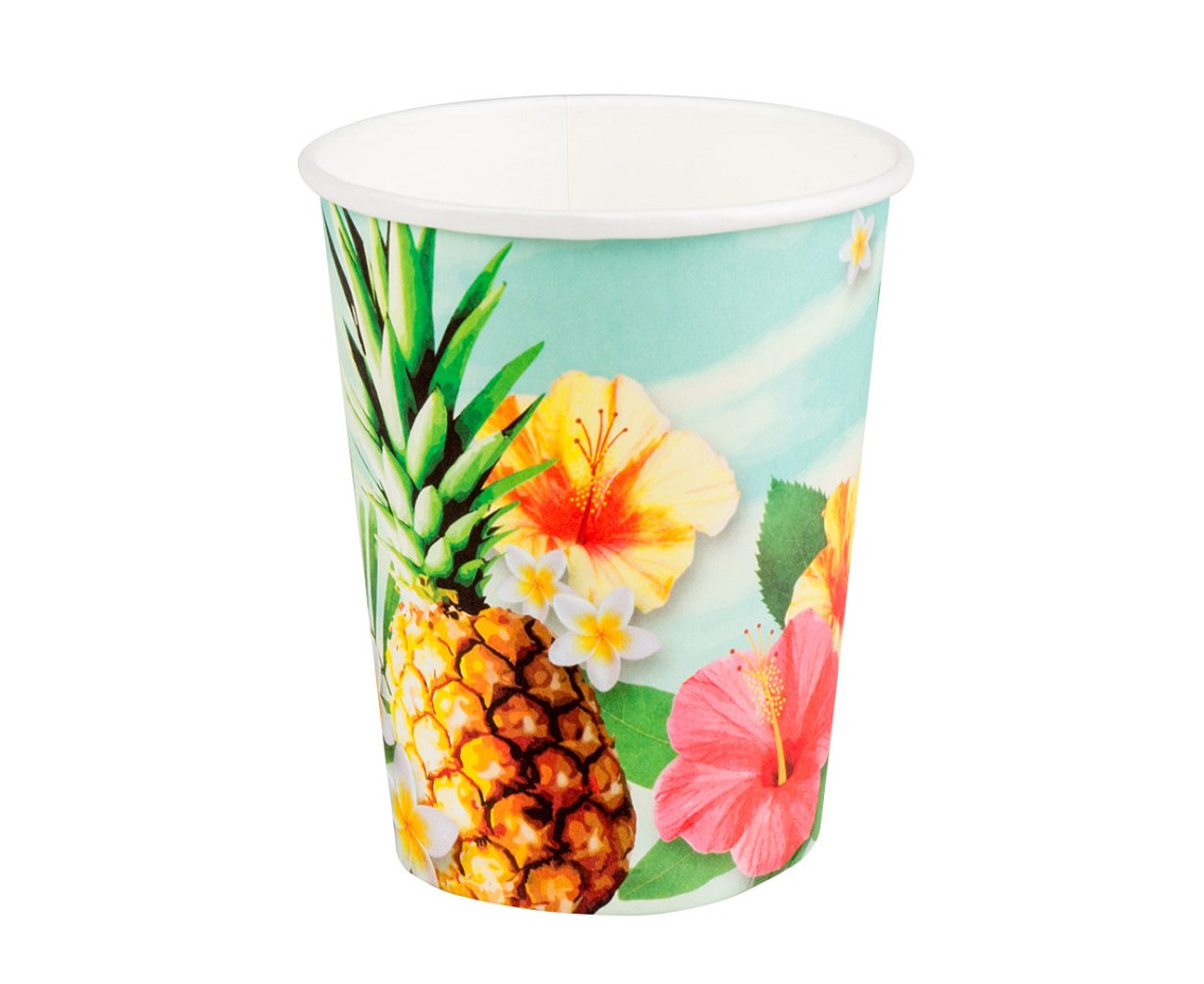 Kubeczki papierowe Paradise , 250 ml,, 10 szt,