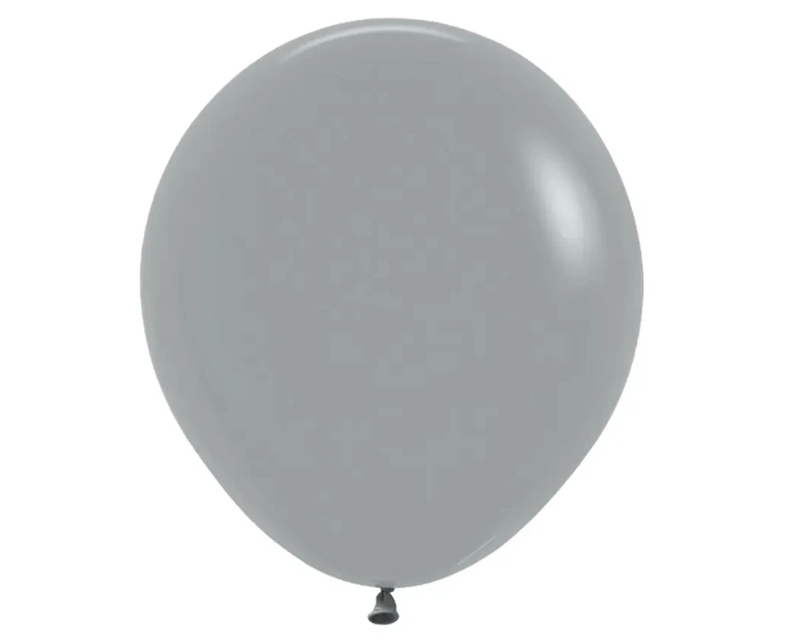 Balony Sempertex 18", (urban grey) Urban szare, 25 szt.
