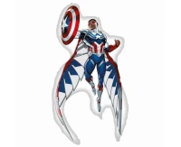 Balon foliowy Avengers, Captain America, 62x93 cm