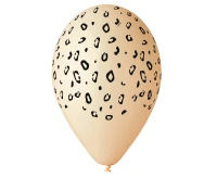 Balony Gemar 13", gepard, cieliste, FSC, 50szt.