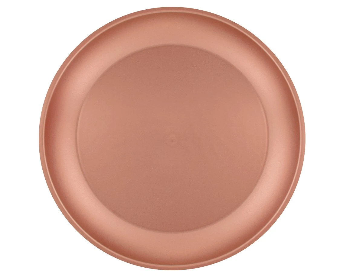 Talerzyki wielokrotnego użytku Rose Gold, 21 cm, 4 szt.