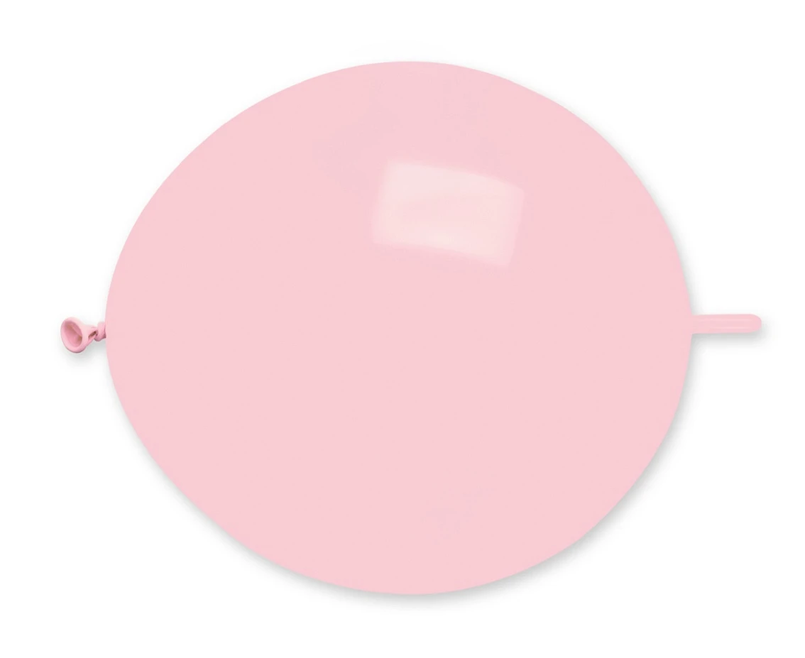 Balony Gemar GL13, do girland, pastel pudrowe różowe, 100szt.