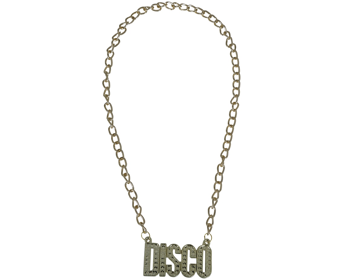 Naszyjnik "Disco", złoty, 7 cm,
