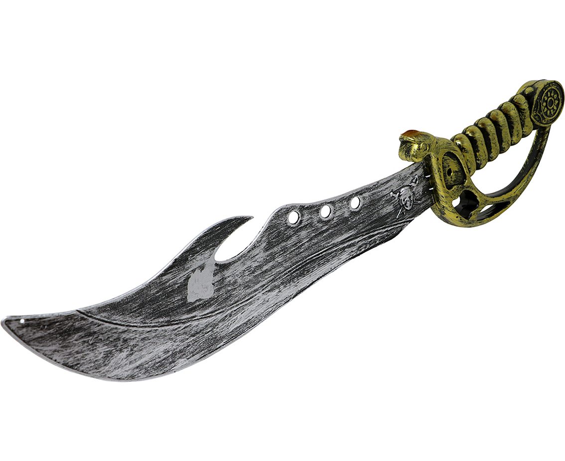 Miecz piracki z opaską na oko, 50 cm