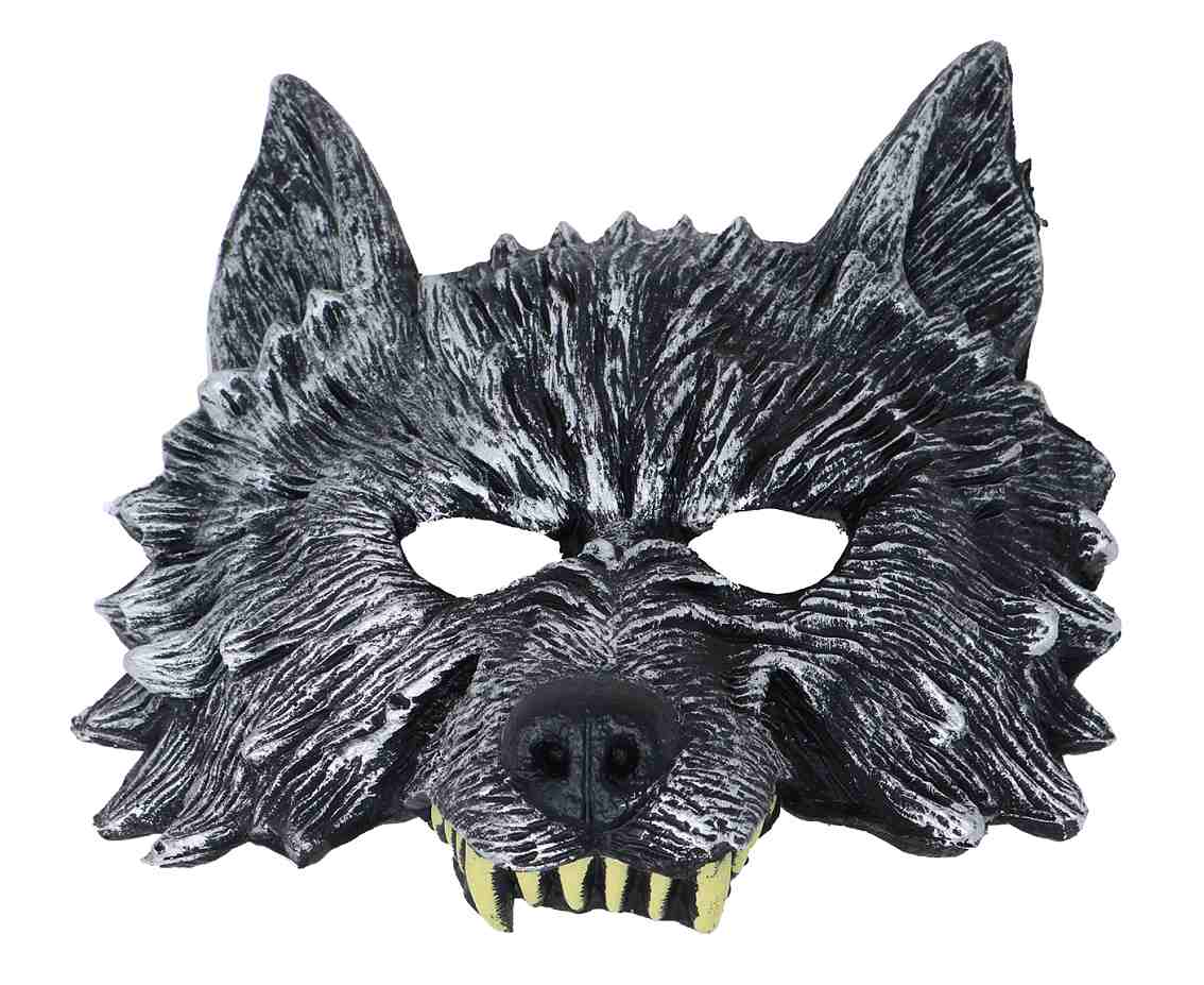 Półmaska wilka, piankowa