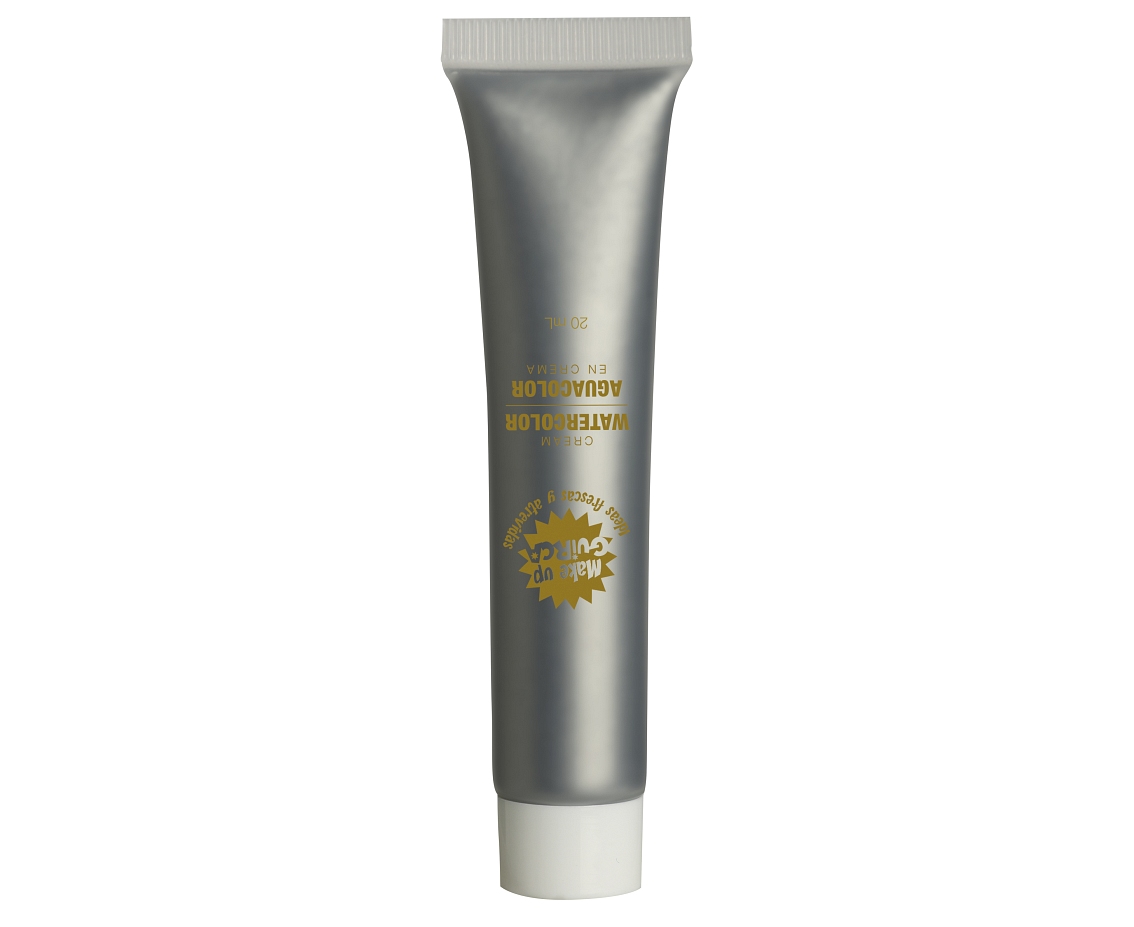 Farba do twarzy, srebrna, 20 ml