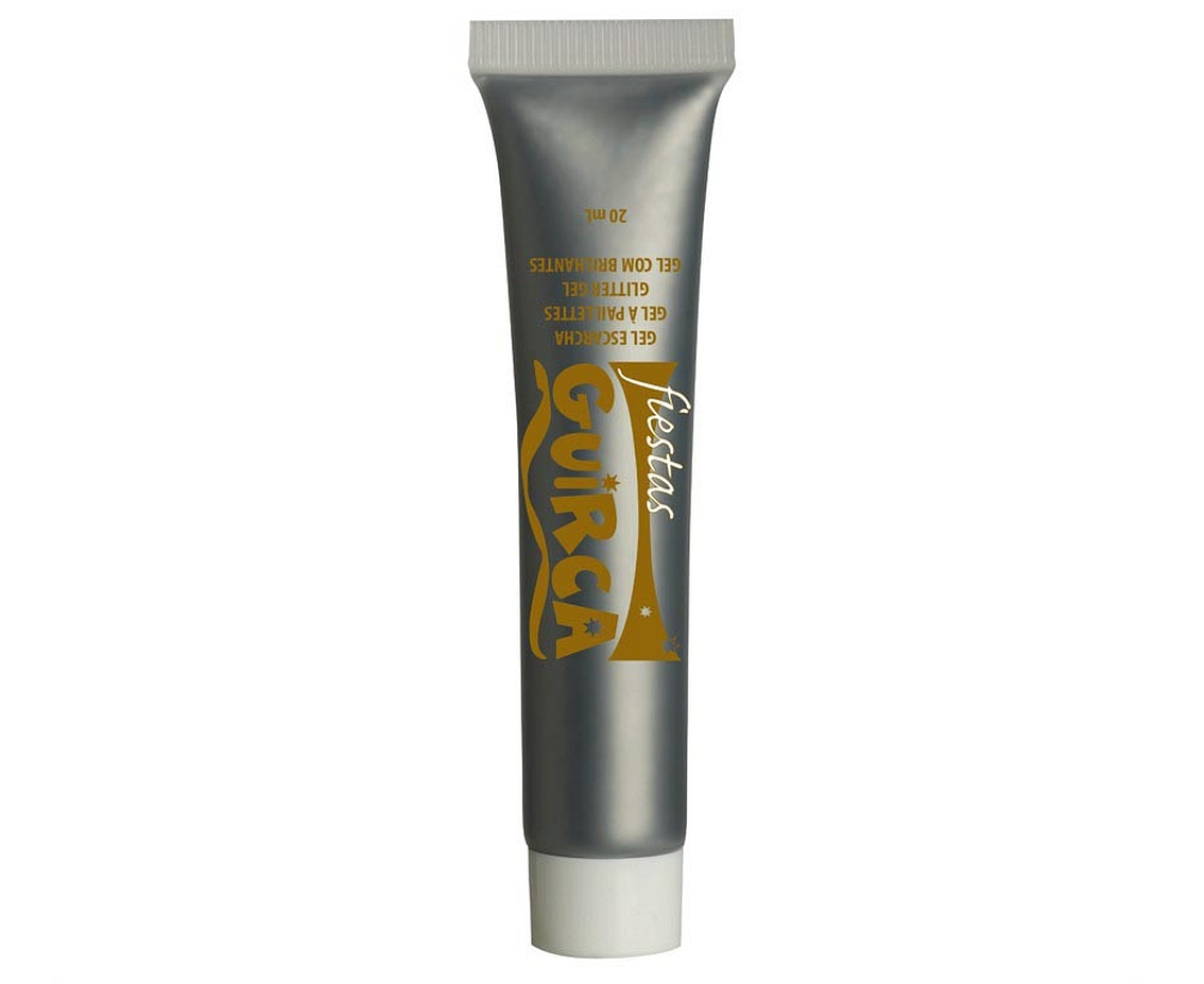 Farba do twarzy, srebrna, 20 ml