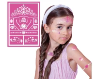 Szablon do malowania do twarzy księżniczka
