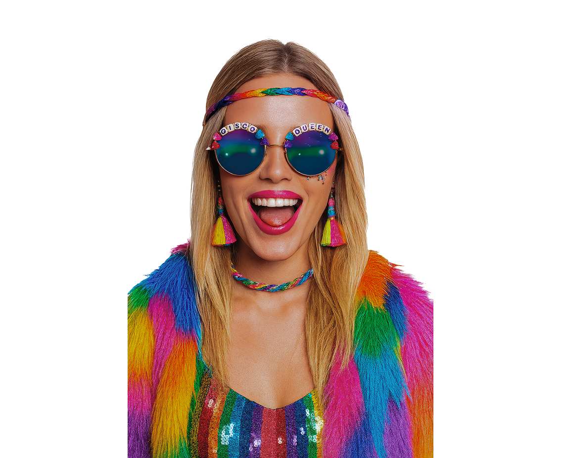 Okulary Królowa Disco