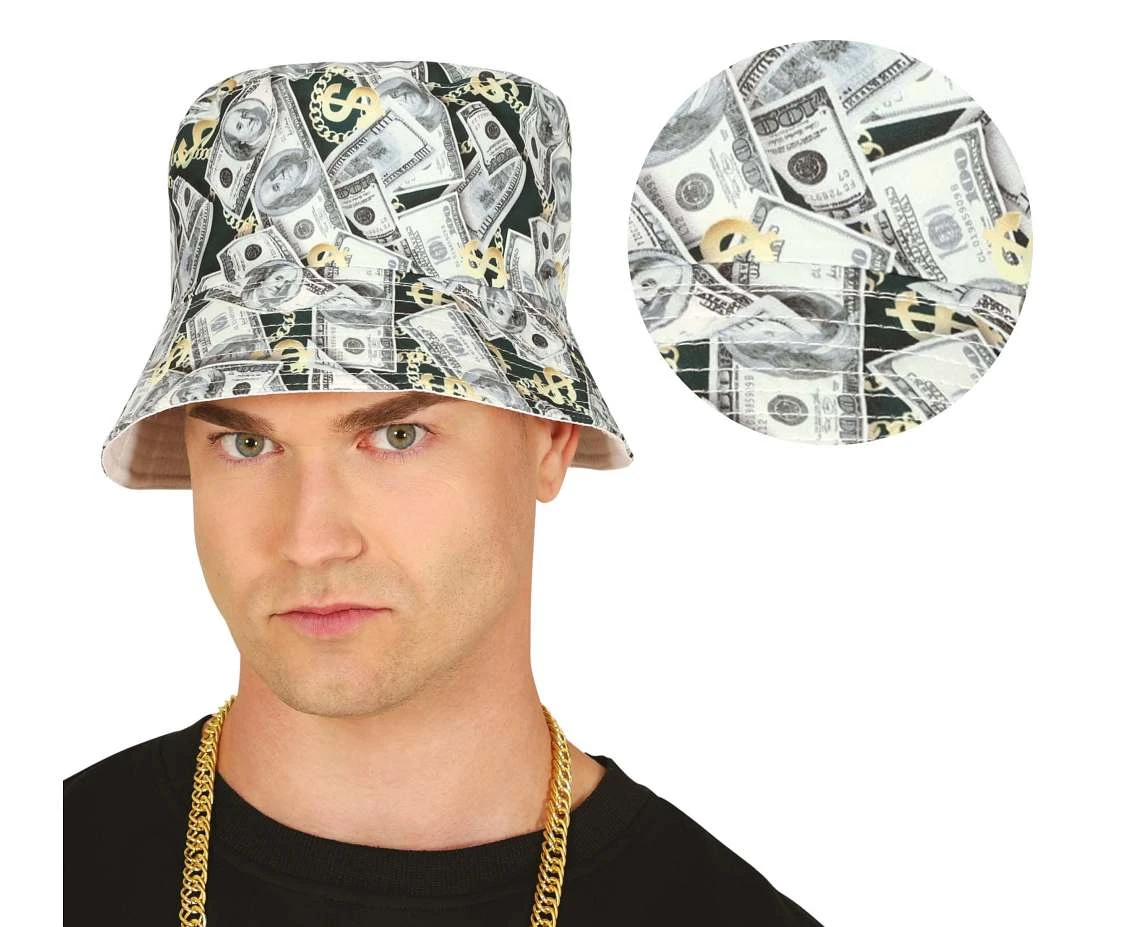 Kapelusz hip hop / raper w dolary