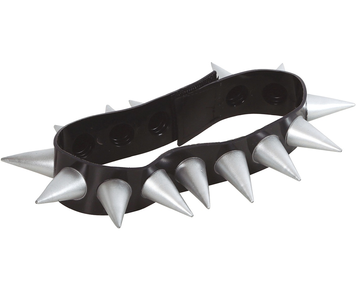 Choker obroża z kolcami ćwiekami styl punk, rock, gotycki