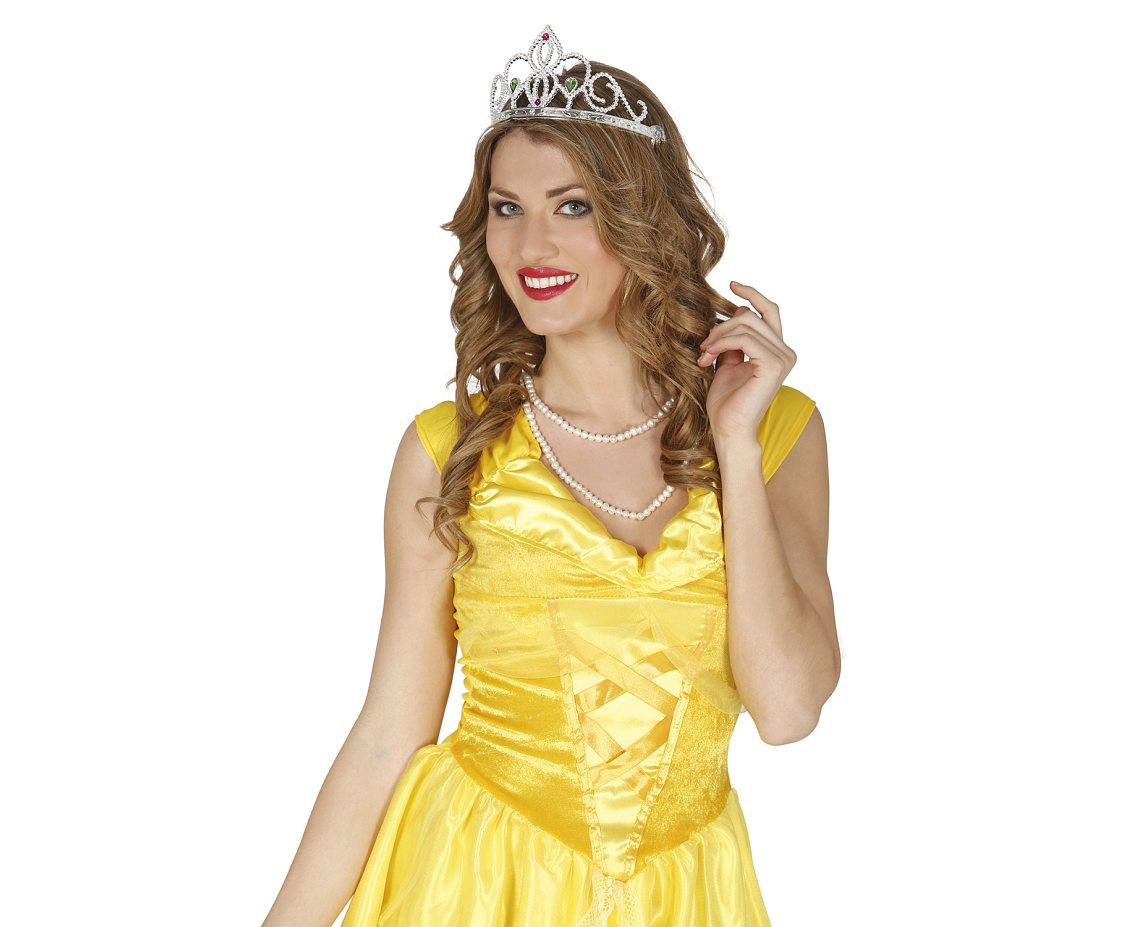 Tiara srebrna
