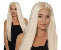 Peruka długa, blond