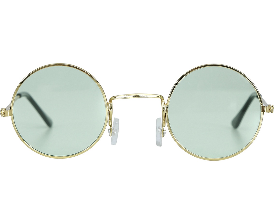 Okulary Hippie, zielone
