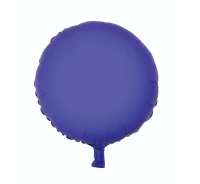 Balon foliowy "Okrągły", fioletowy, 18" KK