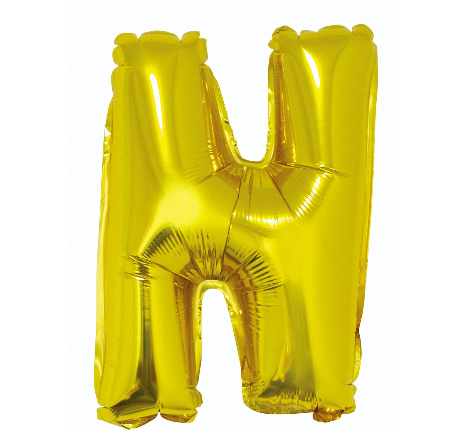 Balon foliowy "Litera N", złota, 35 cm KK