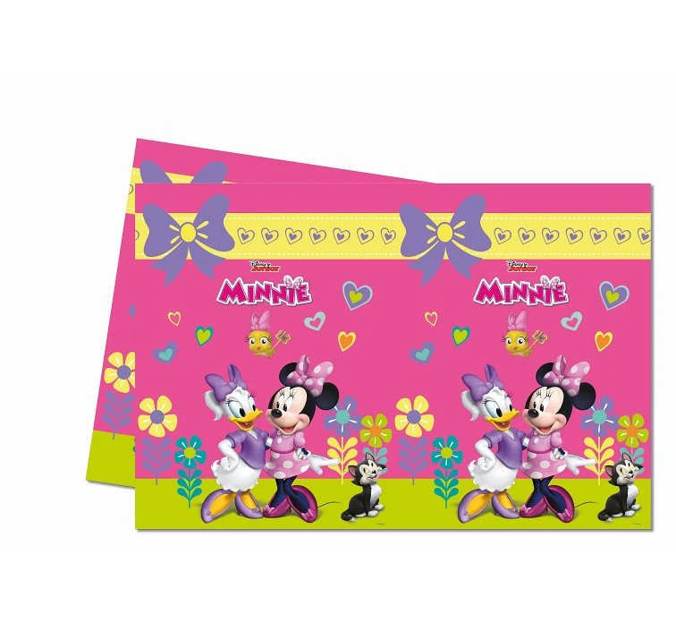 Obrus plastikowy "Minnie Happy Helpers" 120x180 cm KK