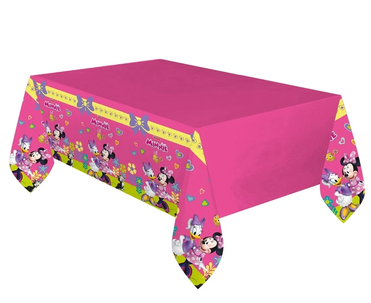 Obrus plastikowy "Minnie Happy Helpers" 120x180 cm KK