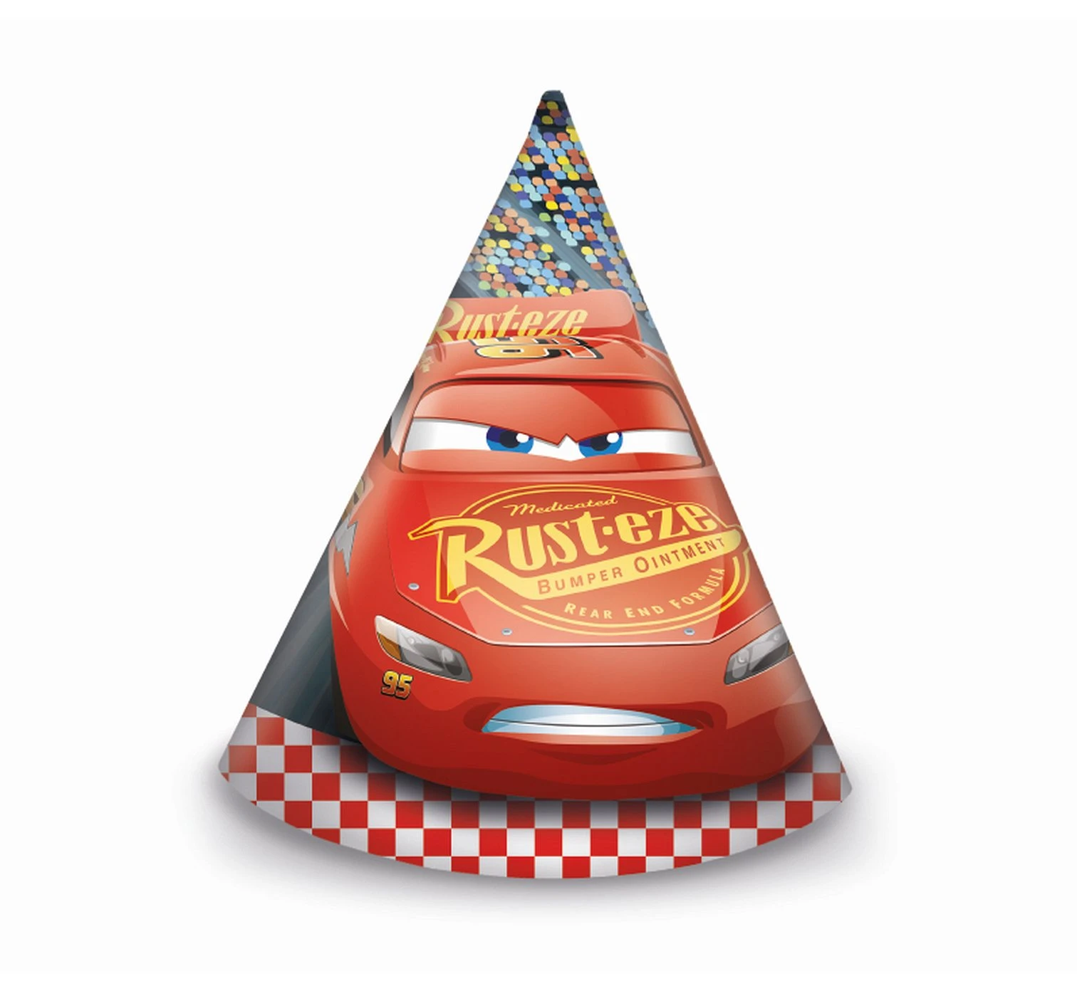 Czapeczki papierowe "Cars 3", 6 szt. KK