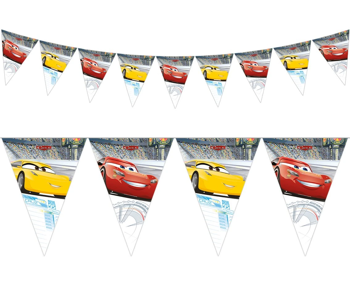 Banner "Cars 3", flagi KK