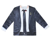 T-shirt z nadrukiem W garniturze, rozm. L
