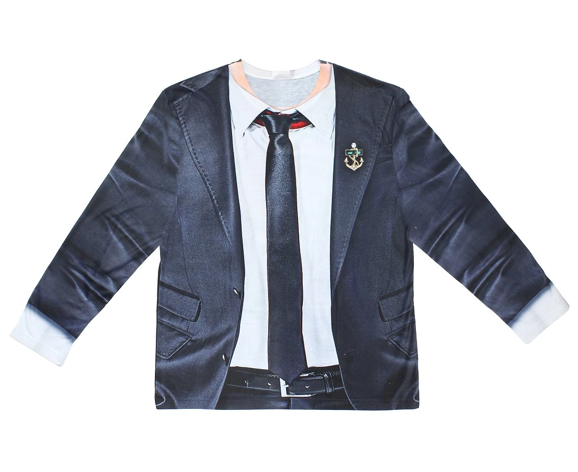 T-shirt z nadrukiem W garniturze, rozm. M KK
