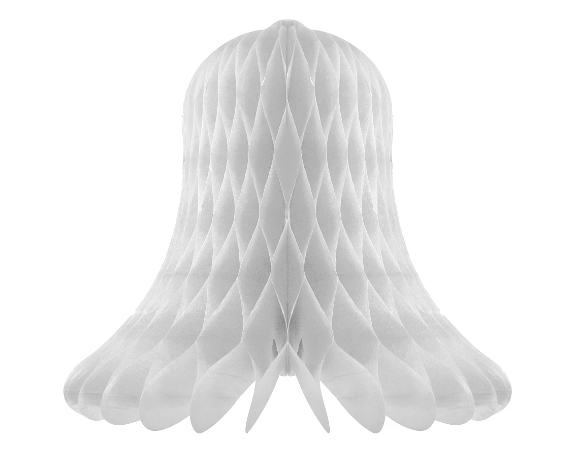Dekoracja wisząca "Dzwonek", srebrna, 20 cm, 1 szt. KK