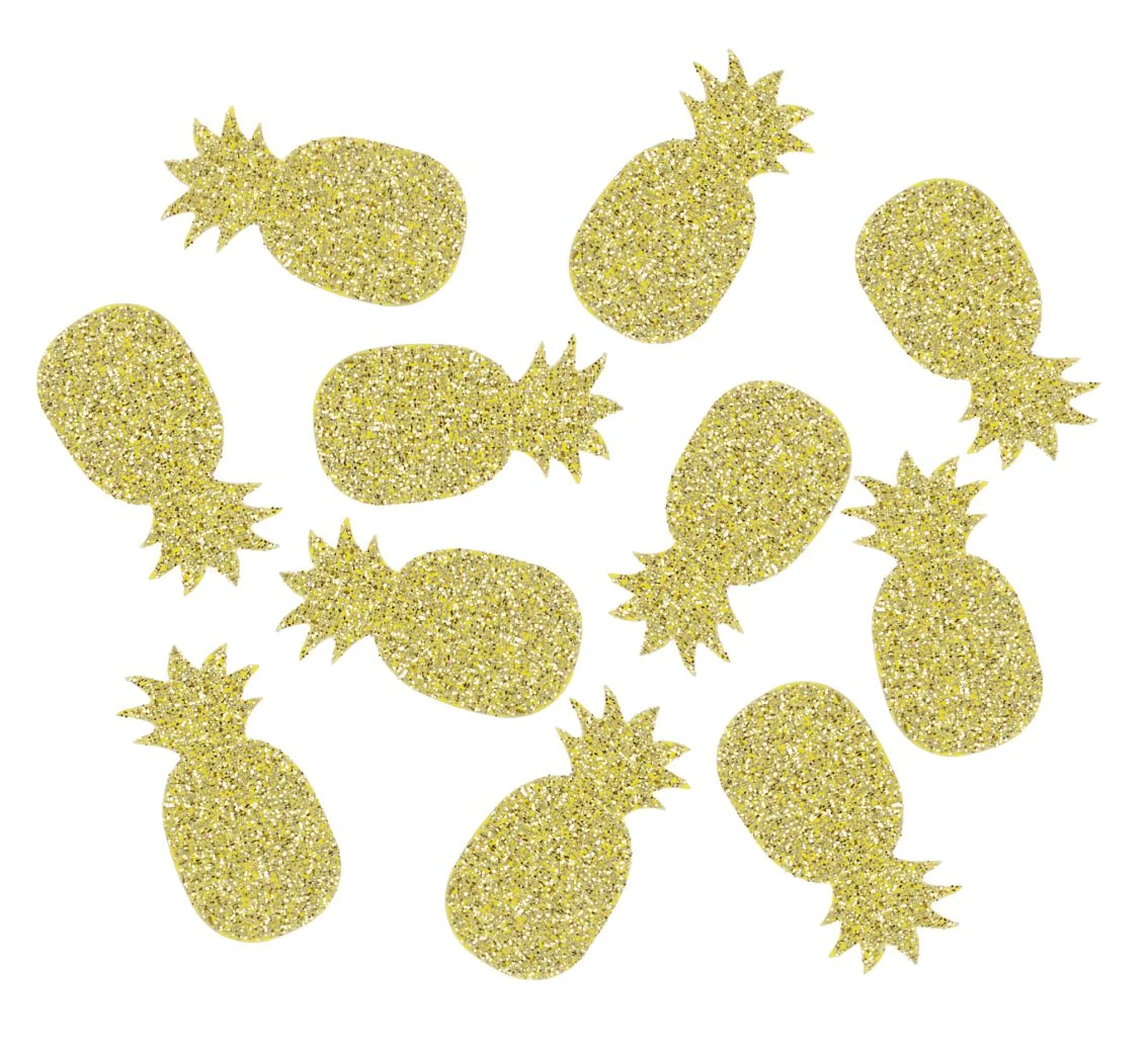 Konfetti "Brokatowy Ananas", 1.5x3 cm, 18 g KK