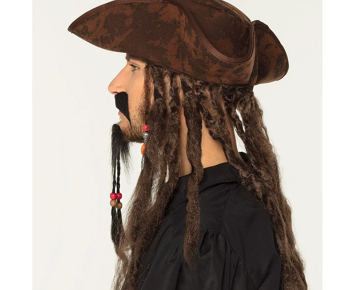 Zestaw wąsy i broda Pirata