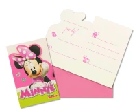 Zaproszenia "Minnie Happy Helpers", 6 szt. KK