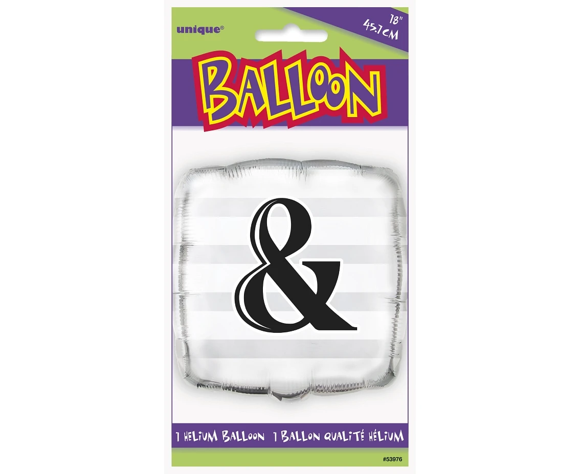 Balon foliowy UQ 18" SQR "&" KK