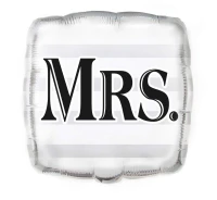 Balon foliowy UQ 18" SQR "Mrs." KK