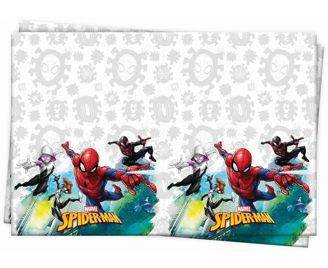 Obrus plastikowy "Spiderman Team Up" - 120 x 180 cm KK