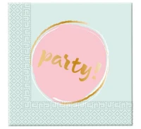 Serwetki papierowe Elegant Party, rozm. 33 x 33 cm, 20 szt. KK