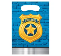 Torebki, POLICE PARTY, 8 szt., 22.2 x 16.5cm