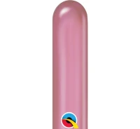 Balony Anagram 11", QL modelina 260, chrom różówo-fioletowe, 100szt. KK
