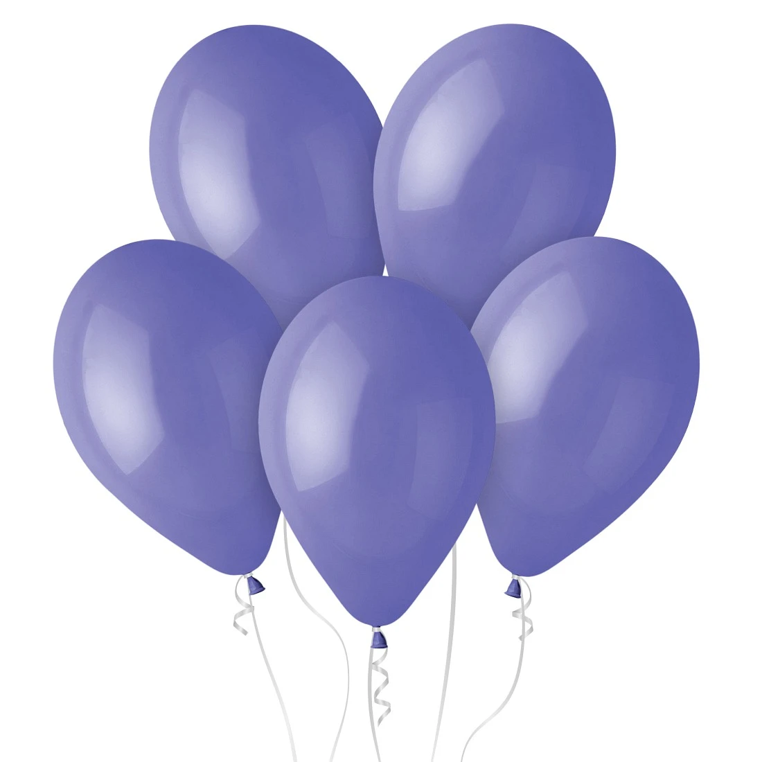 Balony Gemar 12", pastel barwinkowe, 100szt.