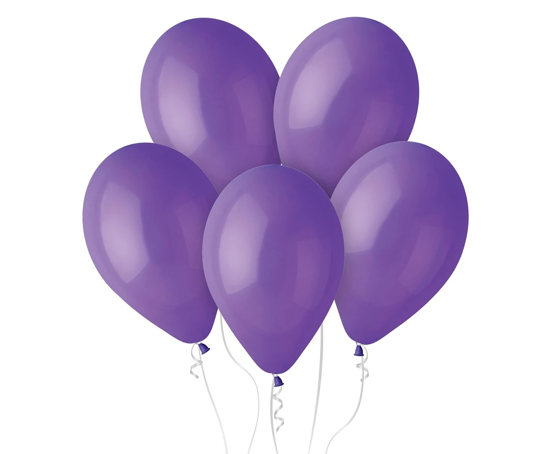 Balony Gemar 13", pastel fioletowe, 50szt.