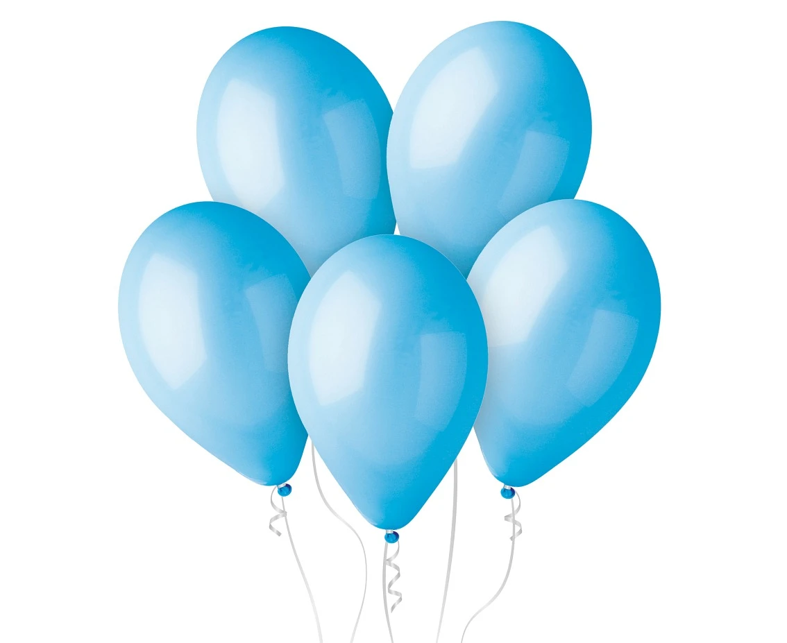 Balony Gemar 13", pastel błękitne, 50szt.
