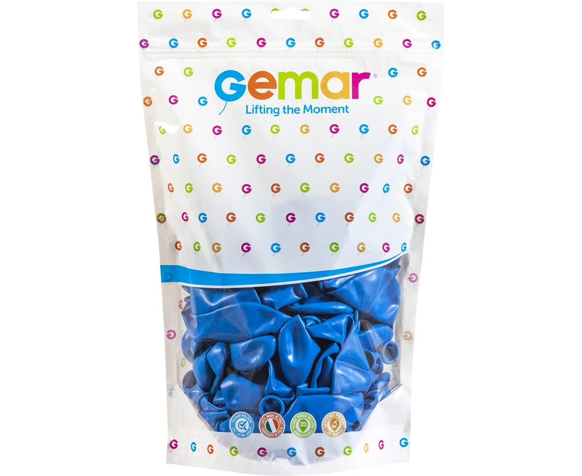 Balony Gemar 13", pastel niebieskie, 50szt.