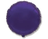 Balon foliowy 18" FX - Okrągły (fioletowy), niepakowany KK