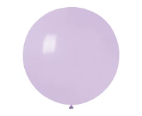 Balony Gemar, pastel kula 0.75m liliowa macaron, 1szt.