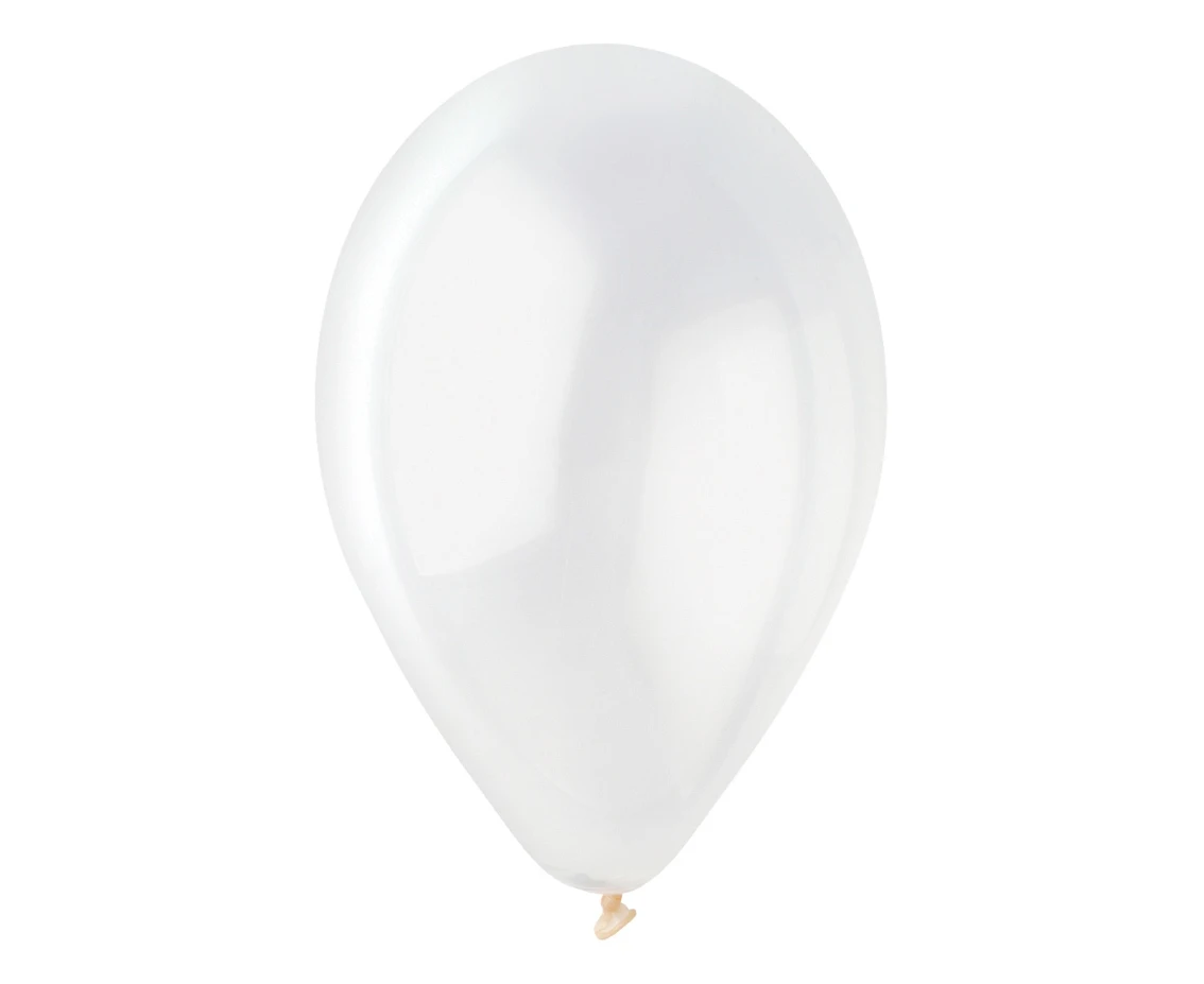 Balony Gemar 13", pastel crystal transparentne, 50szt.