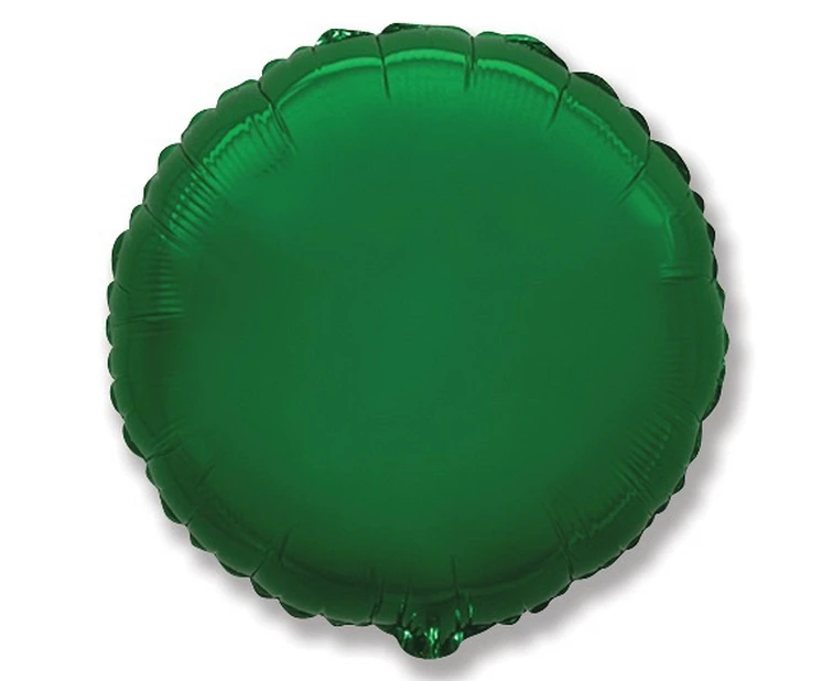 Balon foliowy 18" FX - "Okrągły" (zielony)