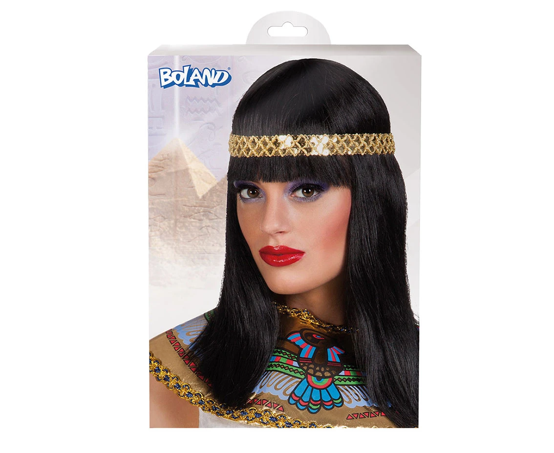 Peruka Cleopatra z opaską