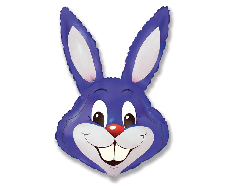Balon foliowy 24" FX - Rabbit (fioletowy) KK, niepakowany