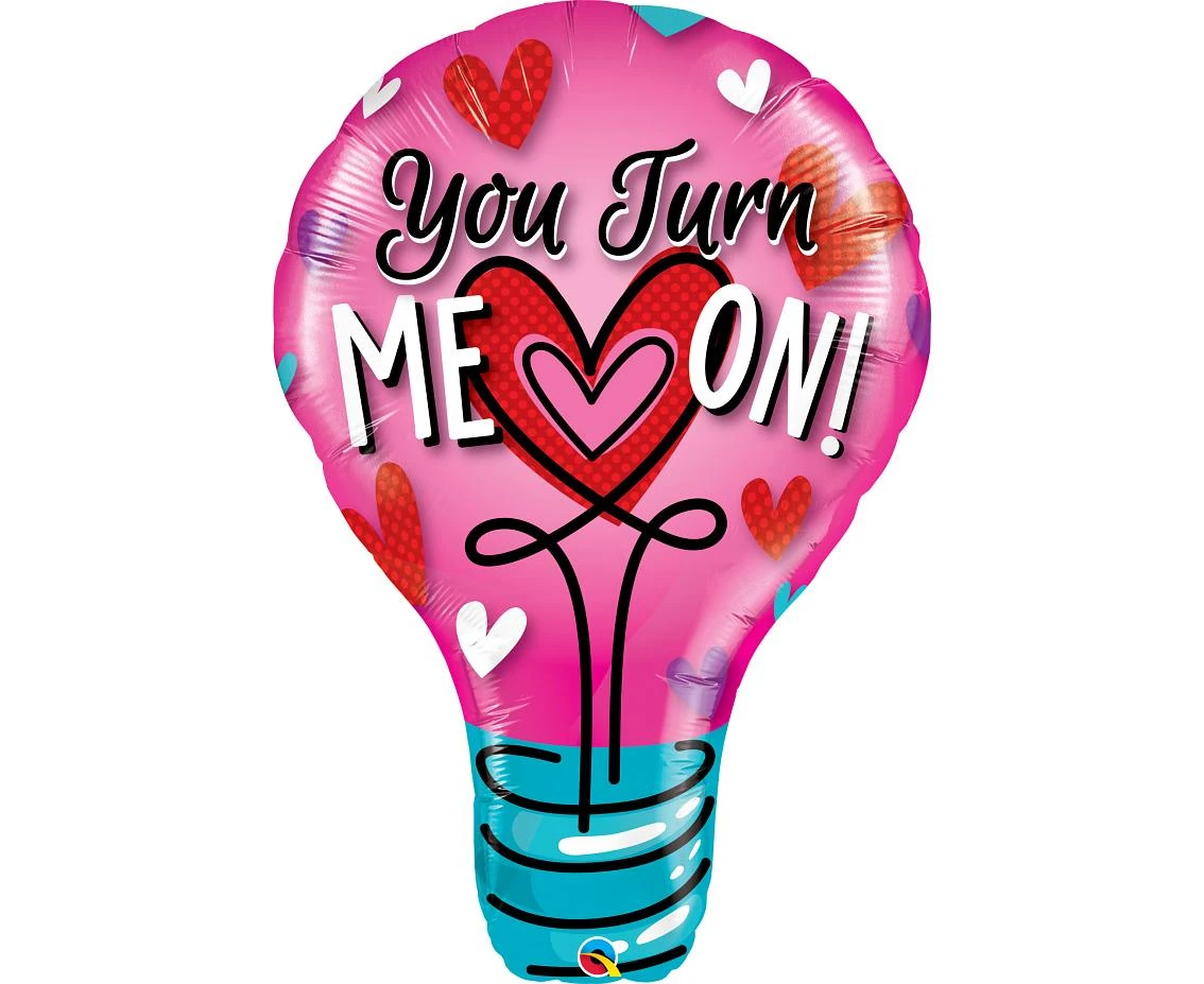 Balon foliowy 40" QL SHP - You turn me on KK