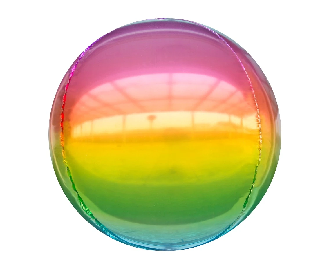 Balon foliowy B&C 16 cali Kula tęczowa KK